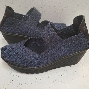 Bernie Mev Blue Denim Shoe